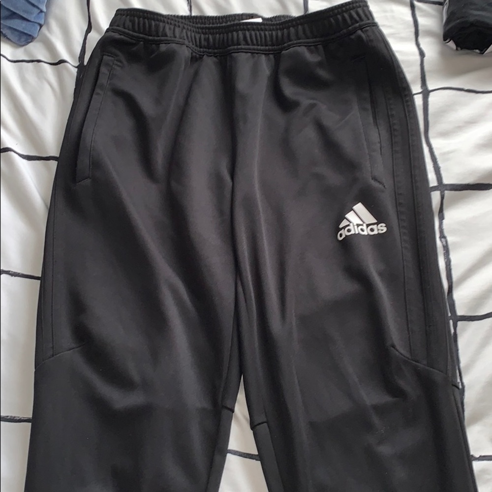 Adidas Women’s Black Joggers Broken Zipper